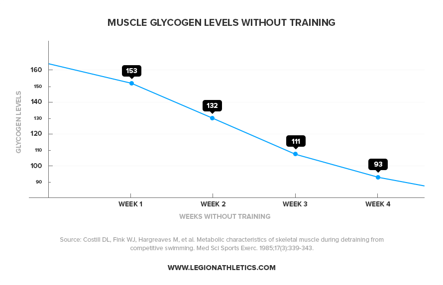 muscle glycogen levels 