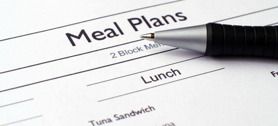 high fat diet meal plan