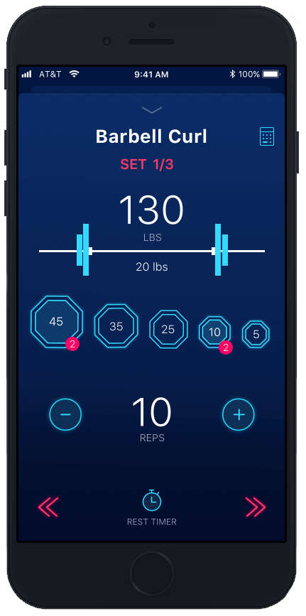 stacked logging interface