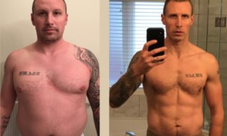 How Wayne Used Bigger Leaner Stronger to Lose 42 Pounds and 18% Body Fat