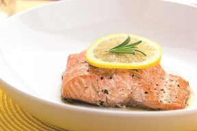 Recipe of the Week: Lemon Rosemary Salmon Steaks