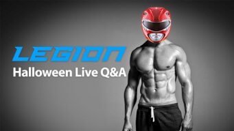 October “Red Ranger” Live Q&A (in My Halloween Costume!)