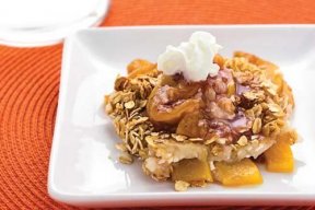 Recipe of the Week: High-Protein Peach Cobbler