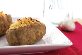 Recipe of the Week: Roasted Garlic Twice-Baked Potato
