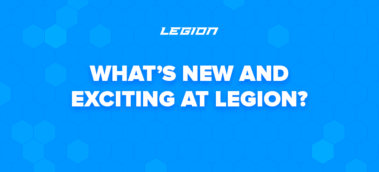 What Is Up? Legion Rebrand, New Book for 40+ Crowd, 50% Off Health Supplements, and More