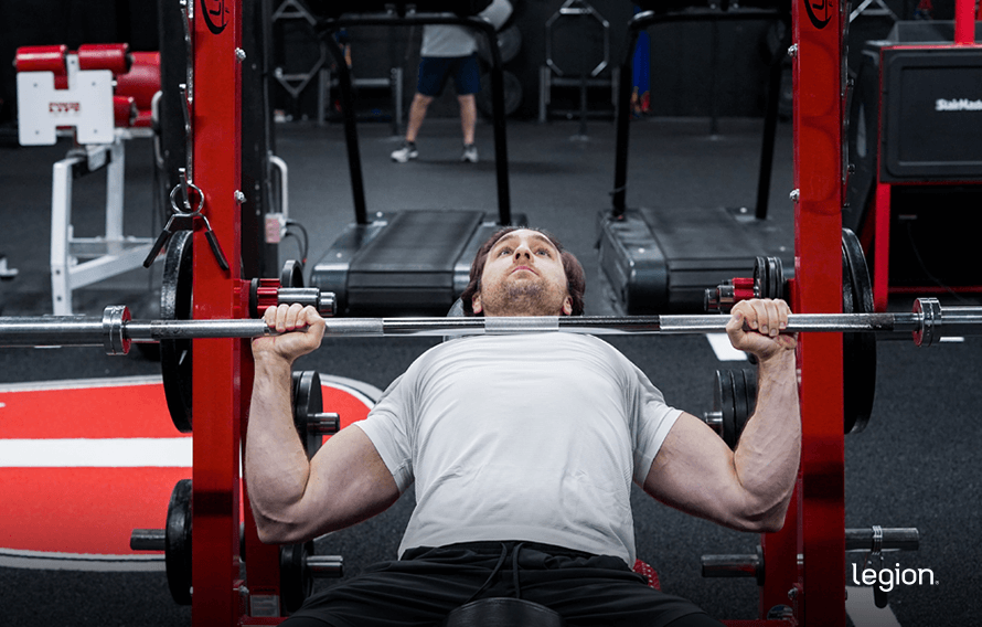 Incline chest discount press at home