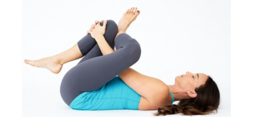 Supine Pigeon Pose