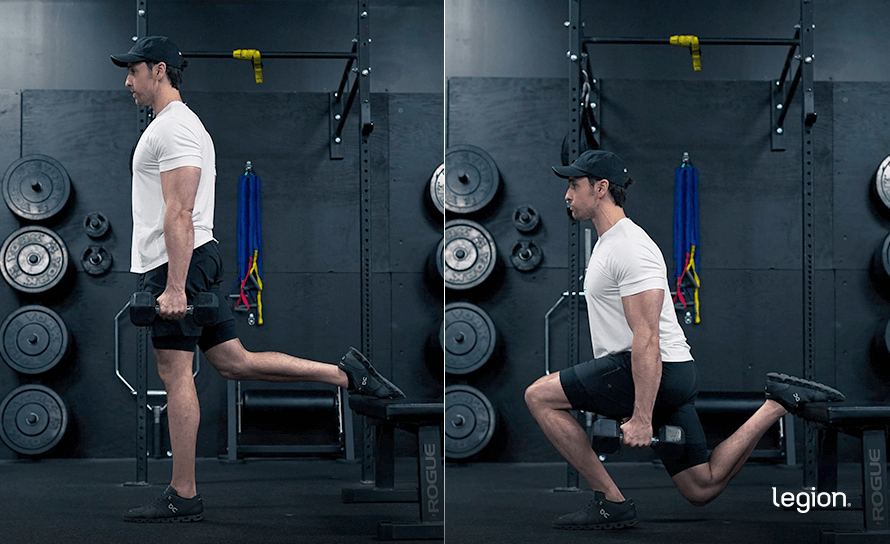 Dumbbell Bulgarian Split Squat