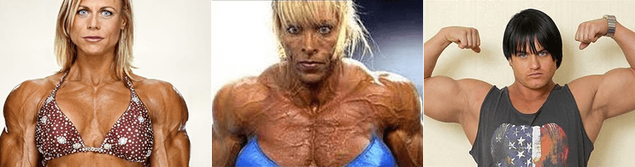 female steroid transformation