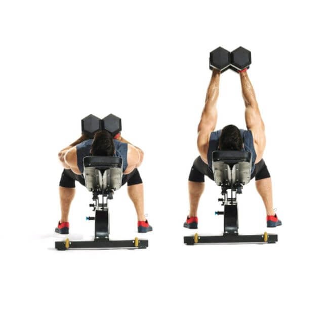 Incline Dumbbell Squeeze Press