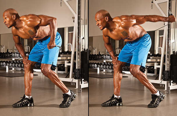 Cable Triceps Kickback