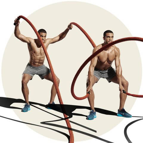 battle ropes workout