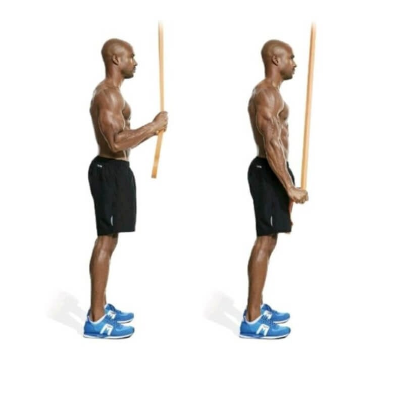 Banded Triceps Pushdown