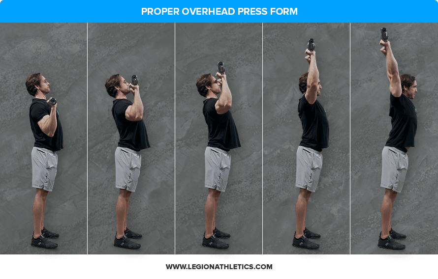 Overhead Press How to Properly Perform & Benefits Legion