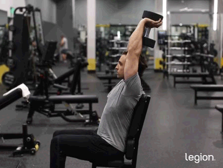 Overhead Triceps Extension gif