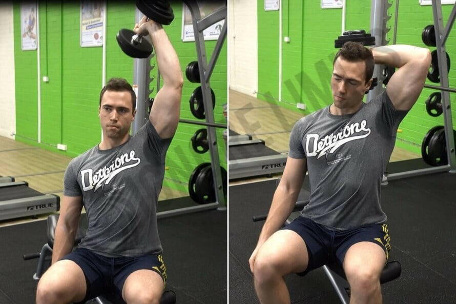 Single-Arm Overhead Triceps Extension