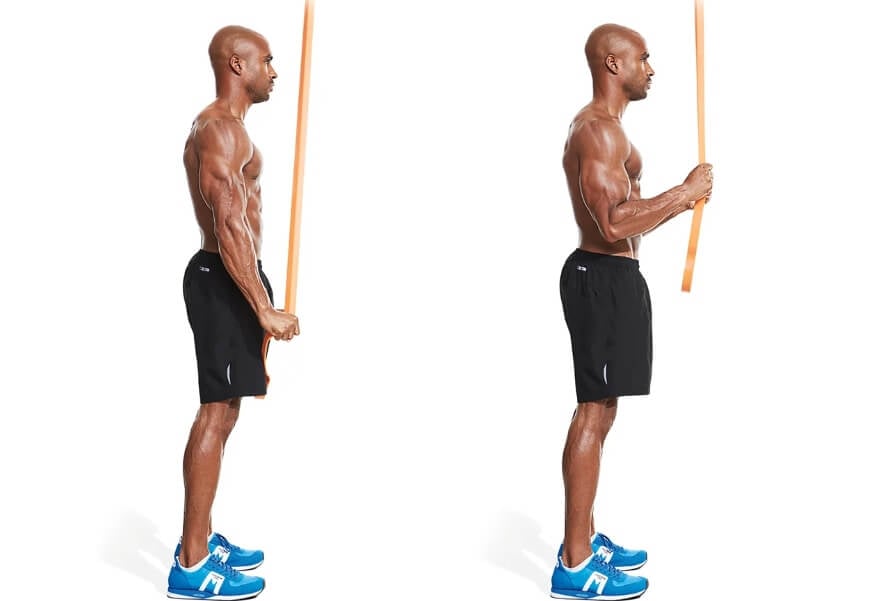 Banded Triceps Pushdown