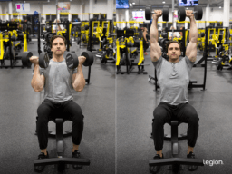How to Do the Seated Overhead Press: Muscles Worked, Form ...