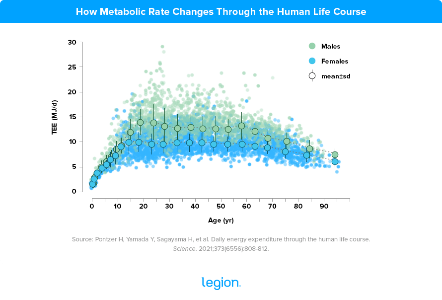 Does Your Metabolism Slow With Age Legion