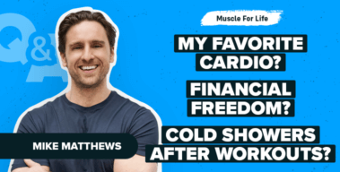 Ep. #1016: Q&A: Cold Showers, Financial Freedom, Legion Energy Drink, My Favorite Cardio, and More