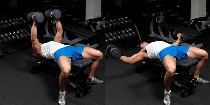 Decline Dumbbell Fly