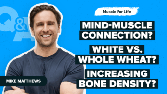 Ep. #1061: Q&A: Minimizing Water Retention, Mind-Muscle Connection, White Vs. Whole Wheat, & More