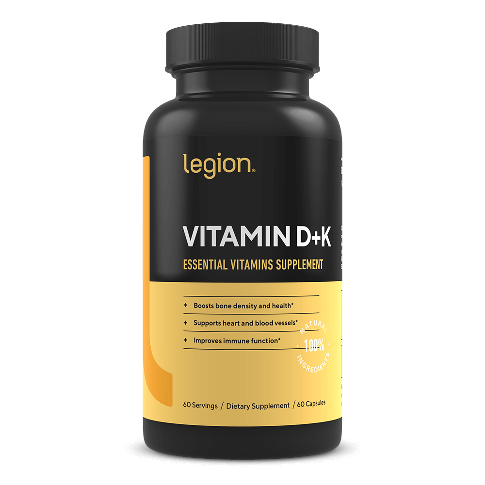 D+K　Vitamins　Legion　Supplement　Vitamin　Essential