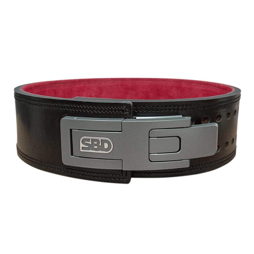 TUFF Lever Weightlifting Belt, Premium Leather