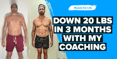 Ep. #1134: How My Coaching Helped Dan Lose 20 Lbs and Gain Muscle