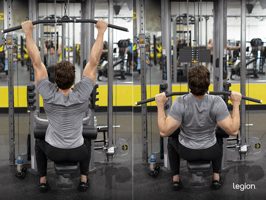 Lat Pulldown BEFORE AFTER