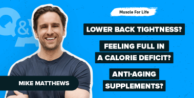 Ep. #1131: Q&A: Wine and Fat Loss, Building Aerobic Fitness, NMN Supplements, Low Back Tightness, & More
