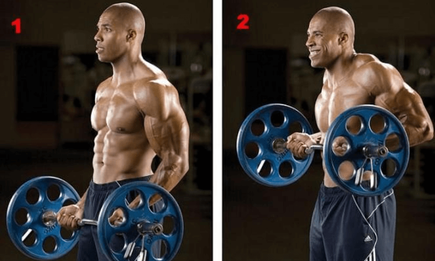Deep Squat Bicep Presses  These 4 Trainer-Approved Compound Arm