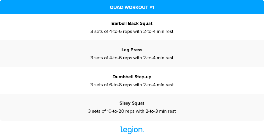 Quad Workout #1