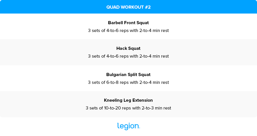 Quad Workout #2