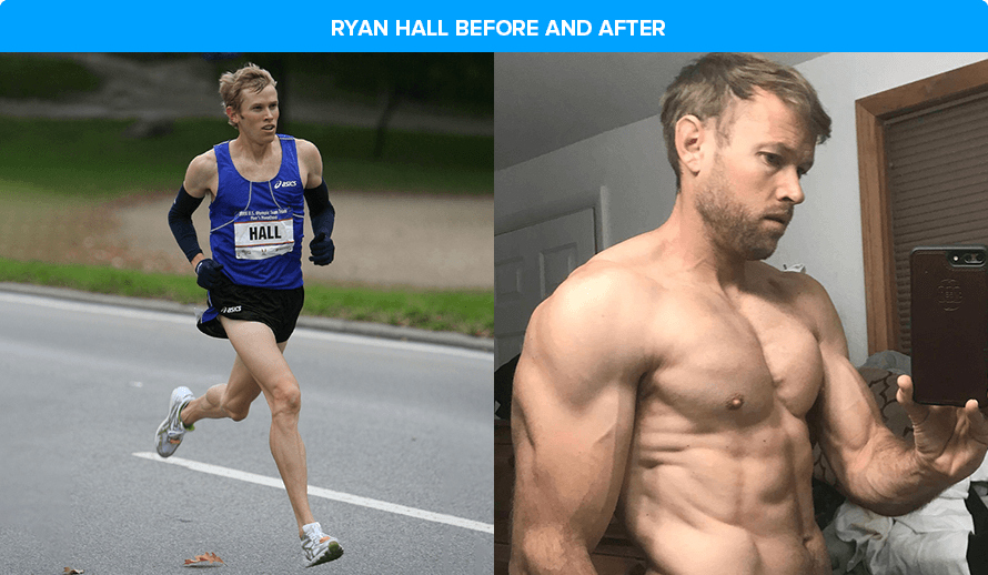 Ryan Hall Before and After