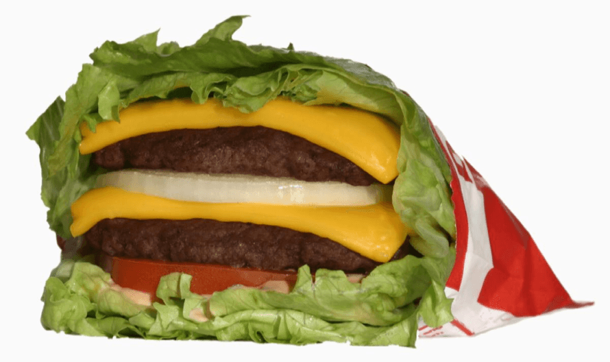 In-N-Out Burger Protein Style Double-Double