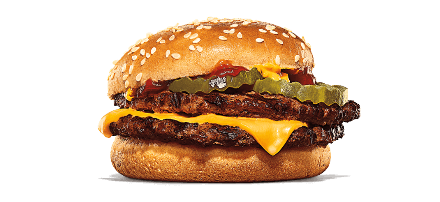 Burger King Double Cheeseburger