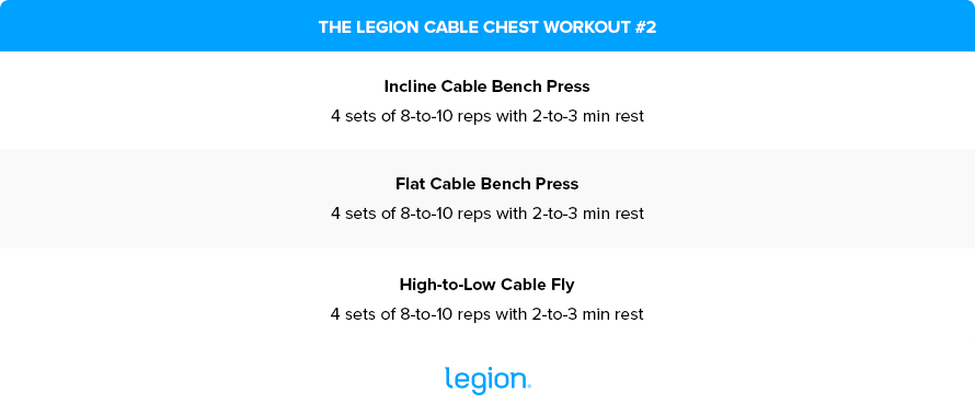 Cable Chest Workout #2