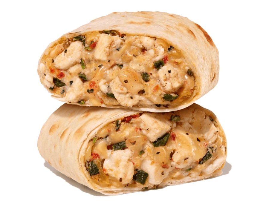Dunkin Donuts Chicken and Roasted Pepper Wrap