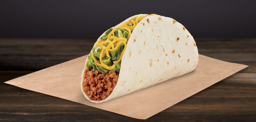 Taco Bell Soft Beef Taco