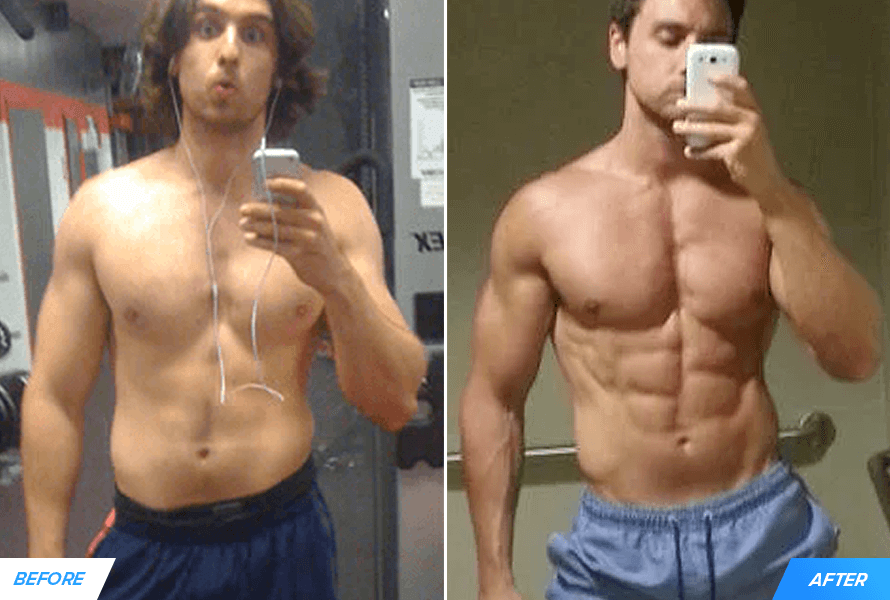 Mike Physique Before and After