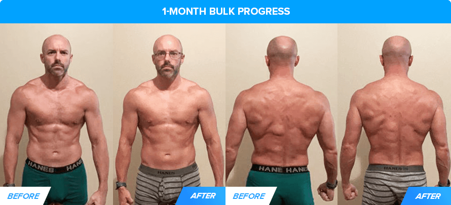 1-Month Bulk Progress