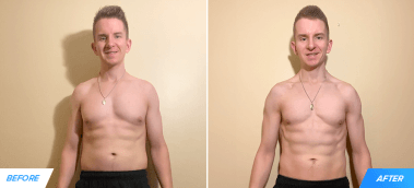 How Blake Lost 8 Pounds & Dropped 4% Body Fat in 3 Months