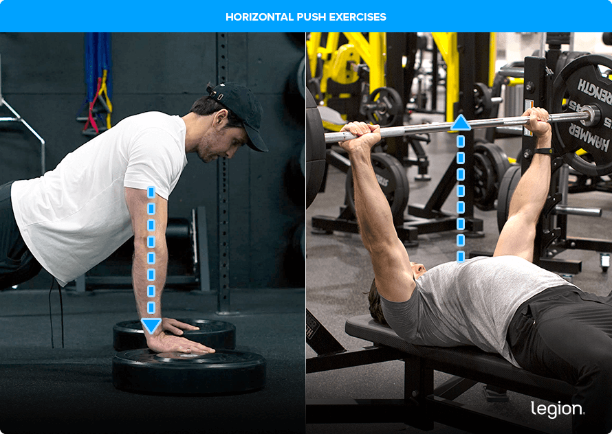 Horizontal Push Exercises