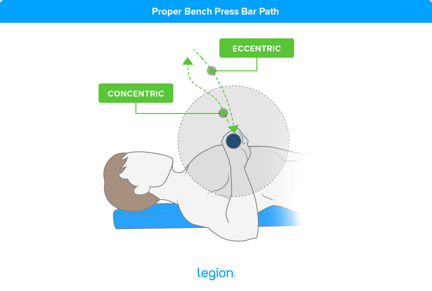 Proper Bench Press Bar Path