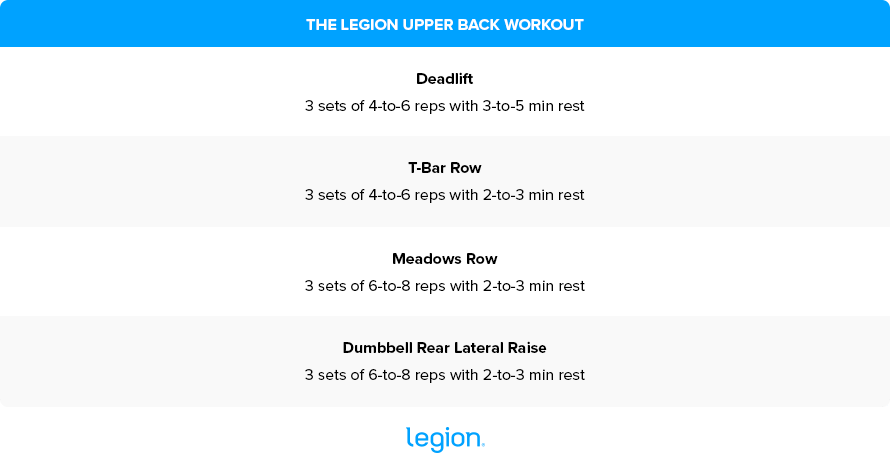 Upper Back Workout 