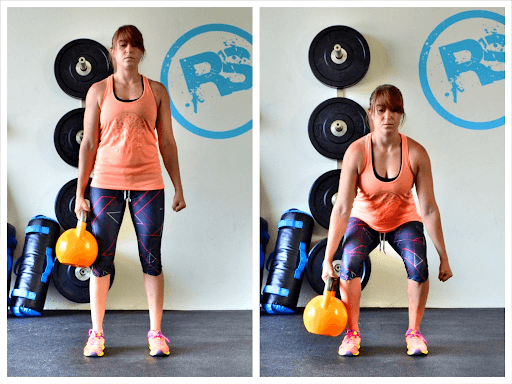 Kettlebell Suitcase Deadlift