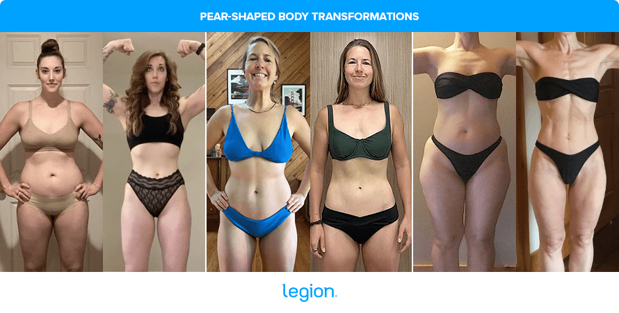 Pear-Shaped Body Transformation