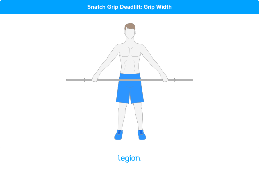 Snatch Grip Deadlift Grip Width