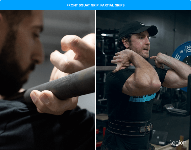 3 Front Squat Hand Positions for Maximum Comfort & Stability | Legion